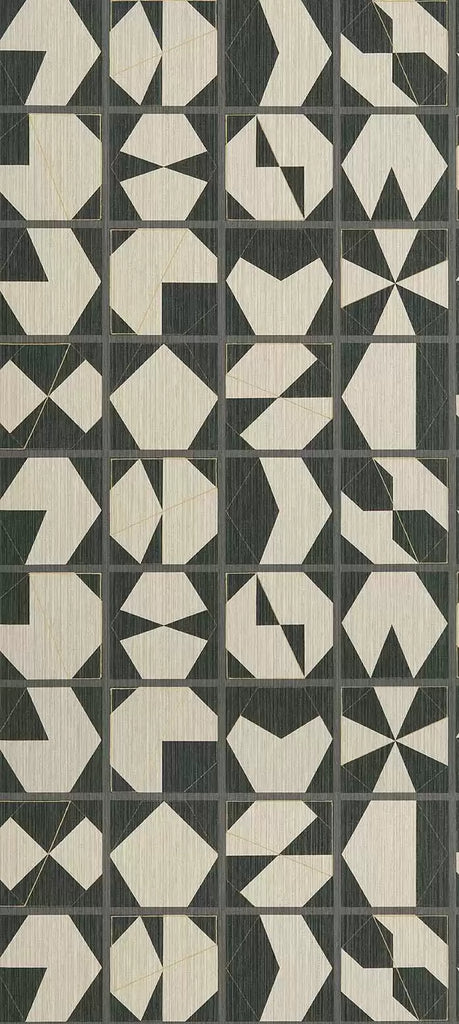 Kutani Geometric Vinyl  Wallpaper | Osborne & Little Europe