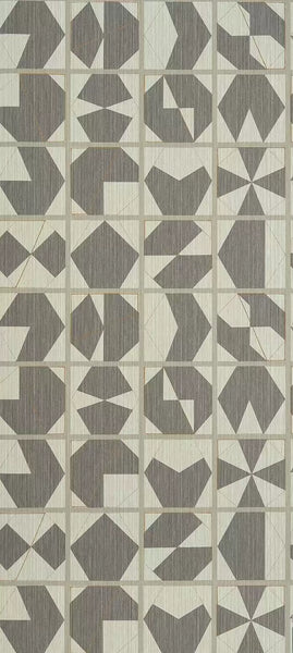 Kutani Geometric Vinyl  Wallpaper | Osborne & Little Europe