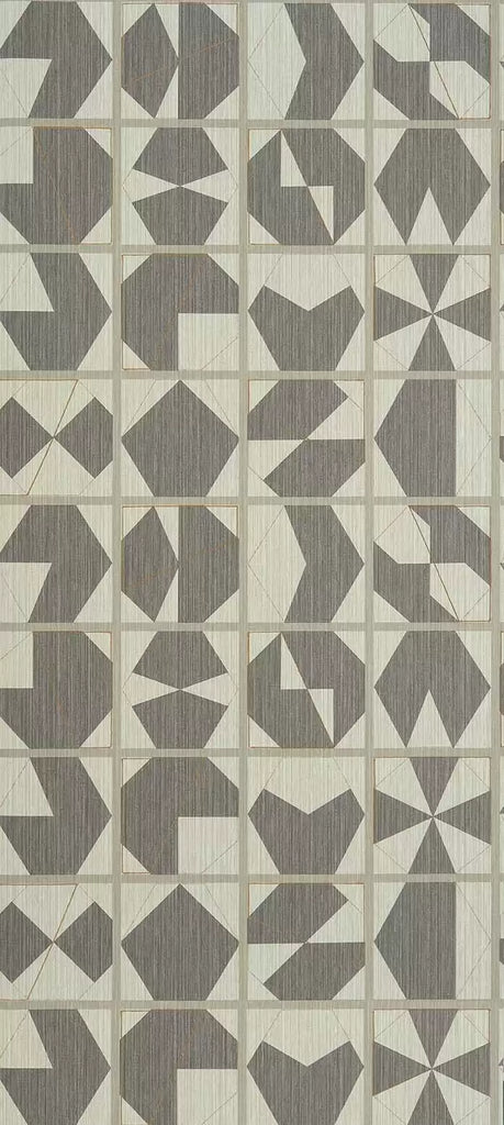 Kutani Geometric Vinyl  Wallpaper | Osborne & Little Europe