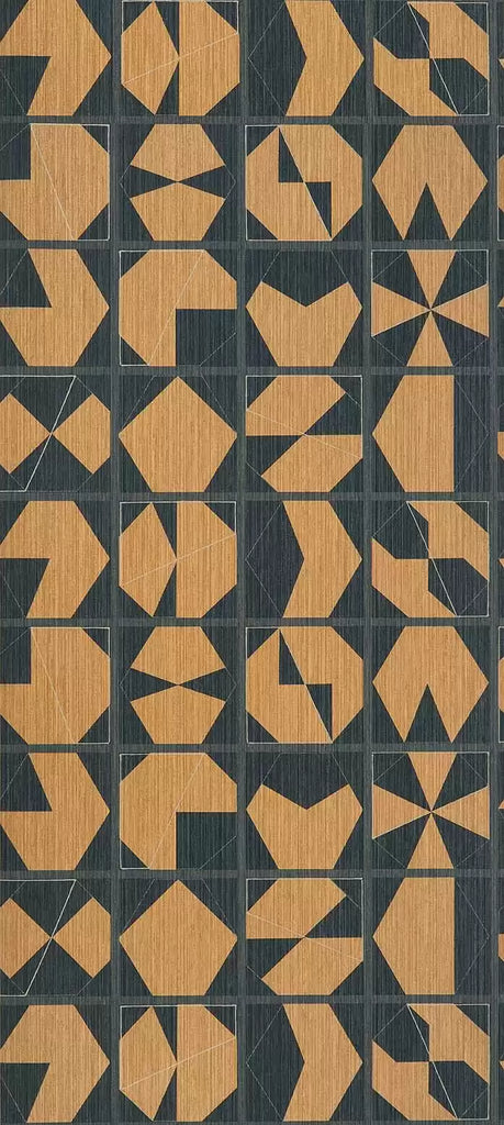 Kutani Geometric Vinyl Natural | Osborne & Little Europe