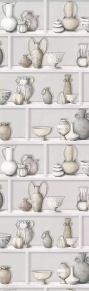 Raku Vases Cream Wallpaper | Osborne & Little Europe