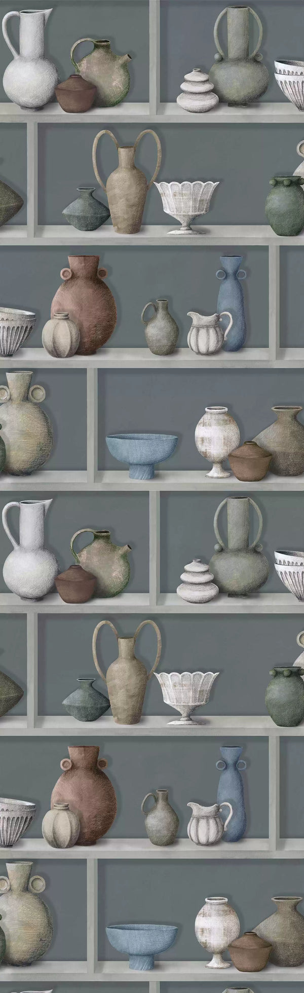 Raku Vases Grey | Osborne & Little Europe