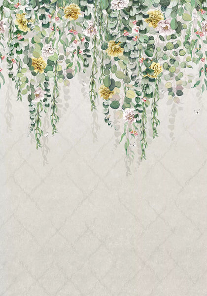 Eucalyptus Panel  Wallpaper | Osborne & Little Europe