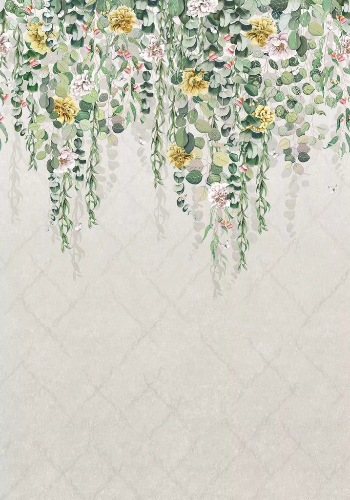 Eucalyptus Panel  Wallpaper | Osborne & Little Europe