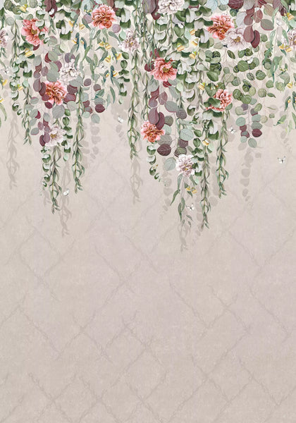 Eucalyptus Panel  Wallpaper | Osborne & Little Europe