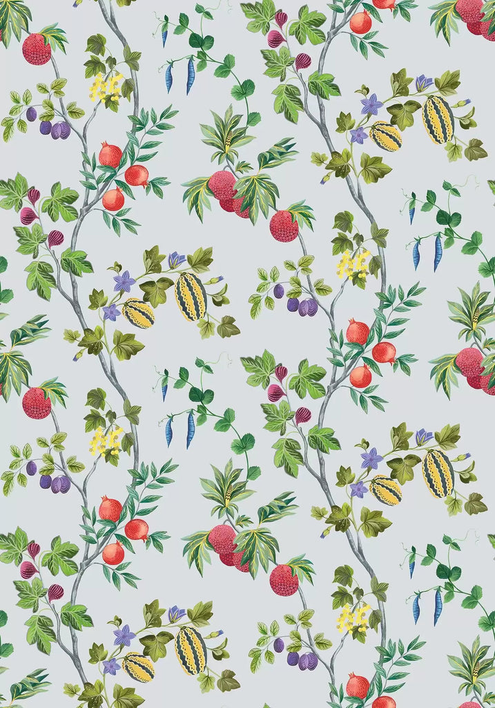 Orchard Blue Wallpaper | Osborne & Little Europe