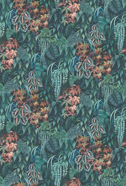 Green Wall  Wallpaper | Osborne & Little Europe