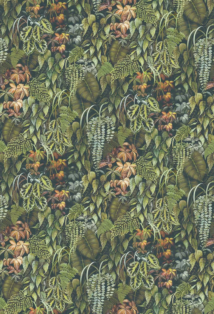 Green Wall  Wallpaper | Osborne & Little Europe
