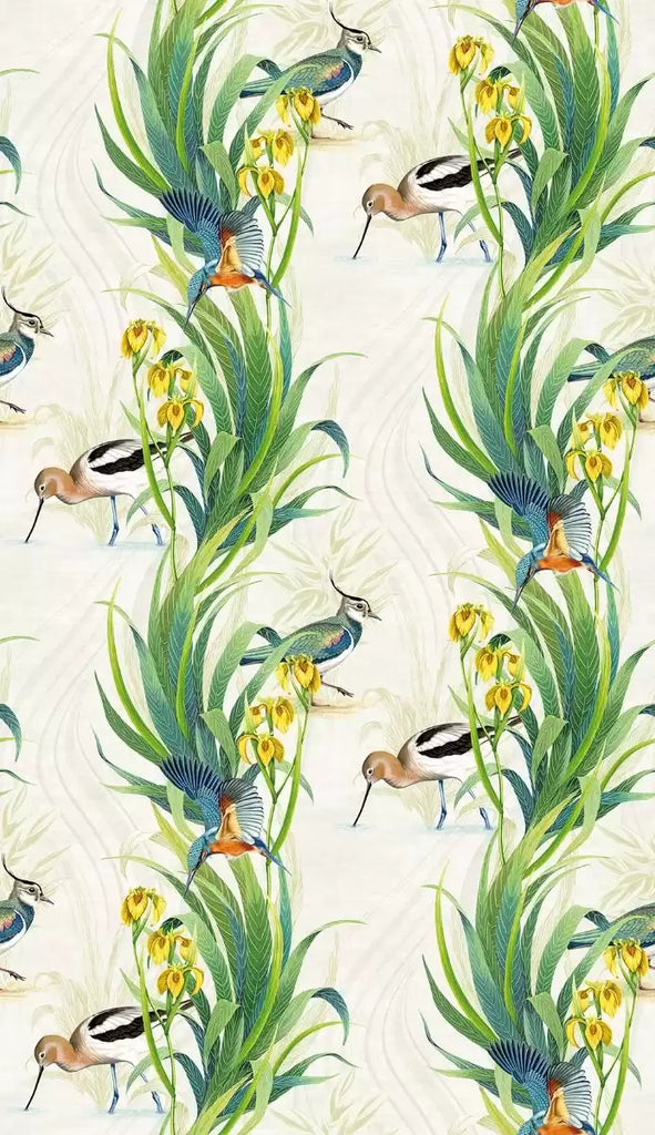 Halcyon Garden Stripe  Wallpaper | Osborne & Little Europe