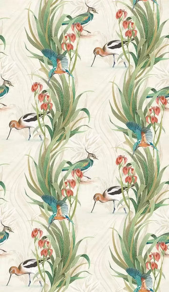 Halcyon Garden Stripe  Wallpaper | Osborne & Little Europe