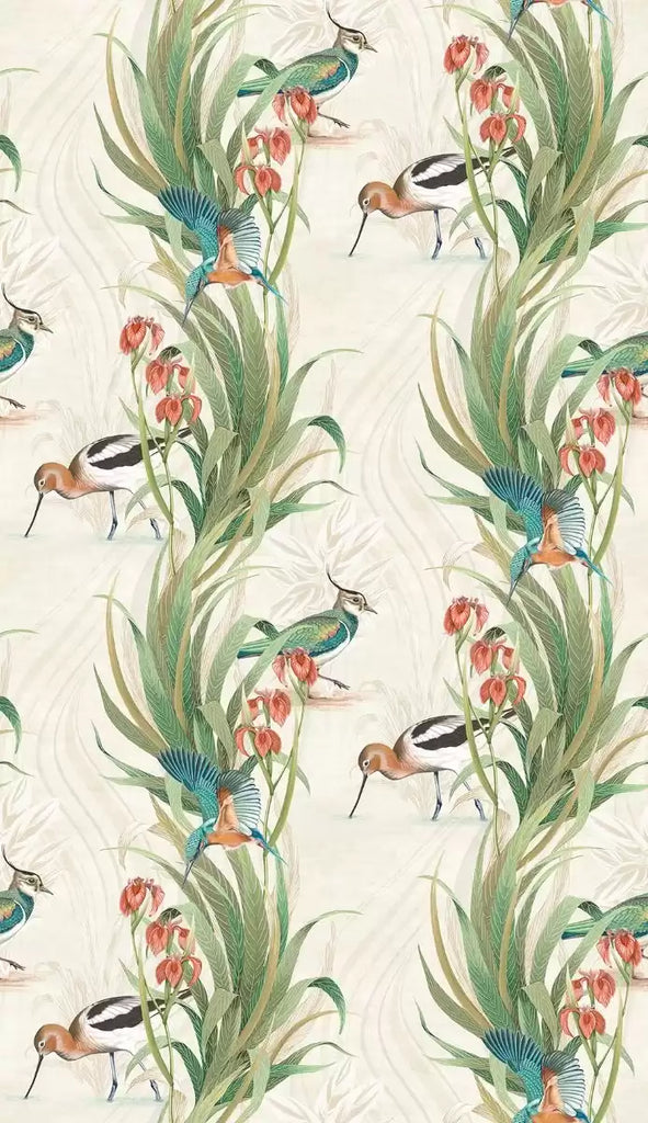 Halcyon Garden Stripe  Wallpaper | Osborne & Little Europe