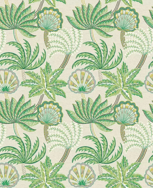 Ravenala Green Wallpaper | Osborne & Little Europe