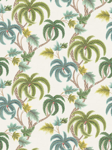 Shalimar Coconut  Wallpaper | Osborne & Little Europe