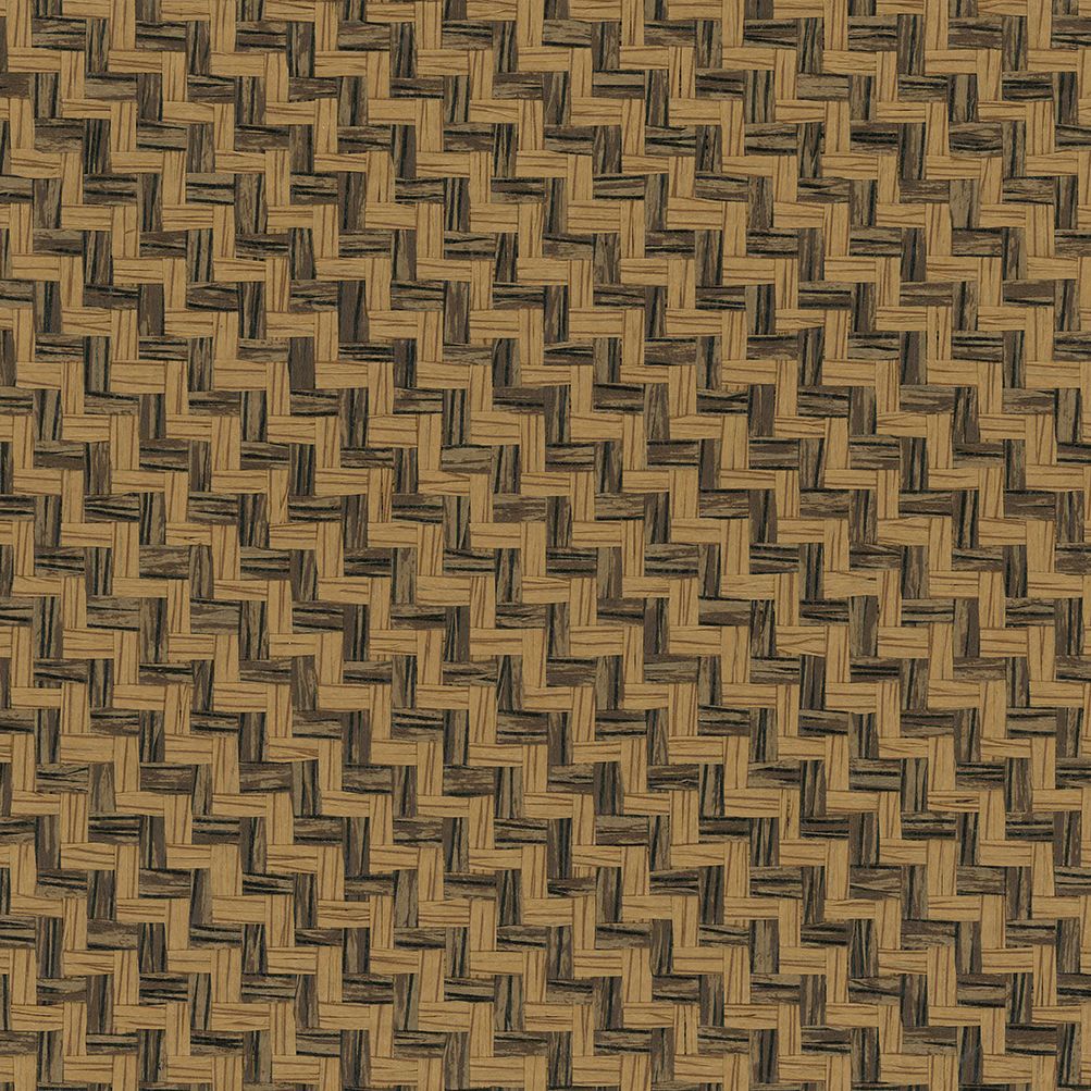 Papyrus paper Weave Rosewood Wallpaper | Osborne & Little Europe