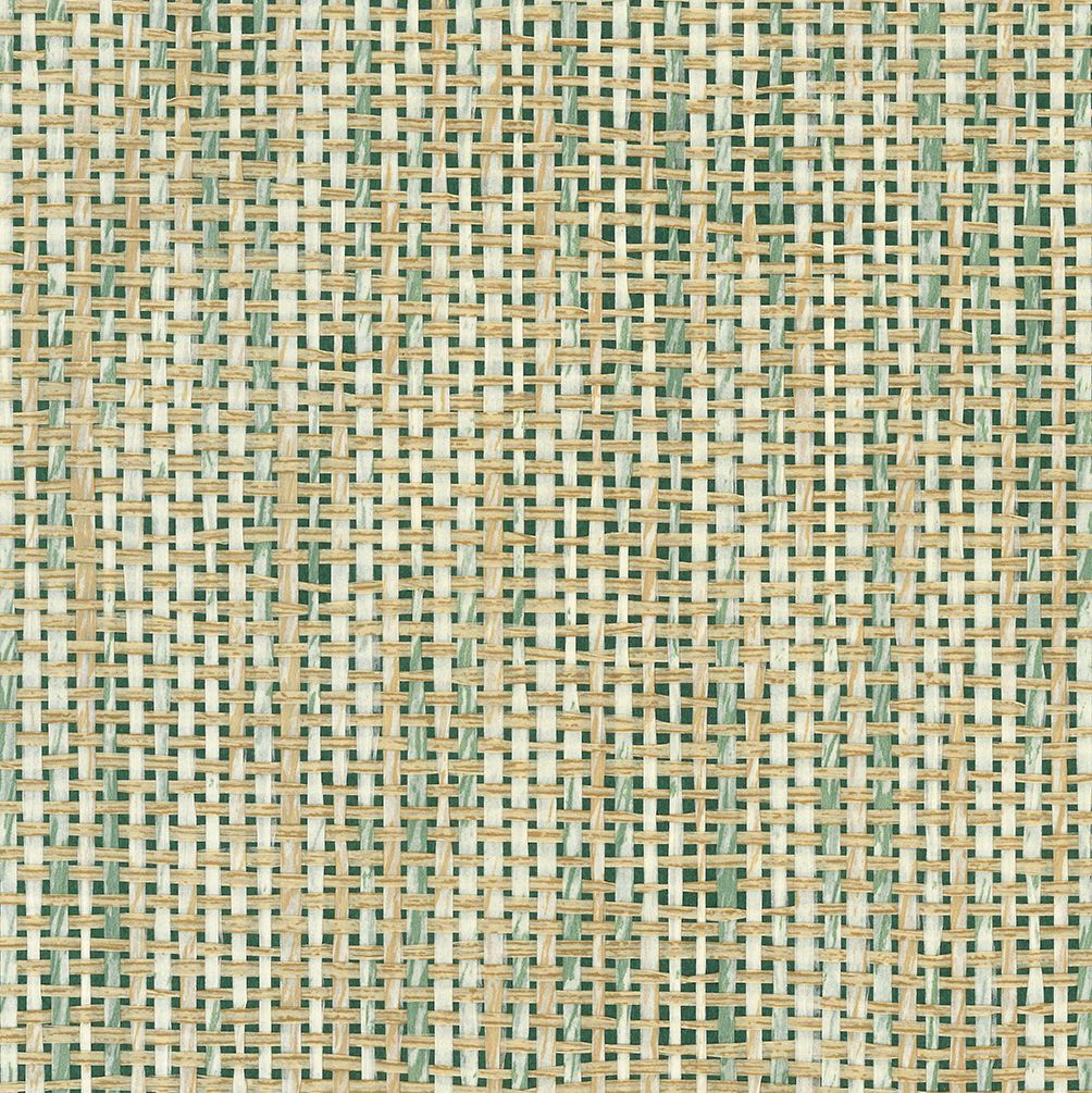 Papyrus paper Weave Celadon Wallpaper | Osborne & Little Europe