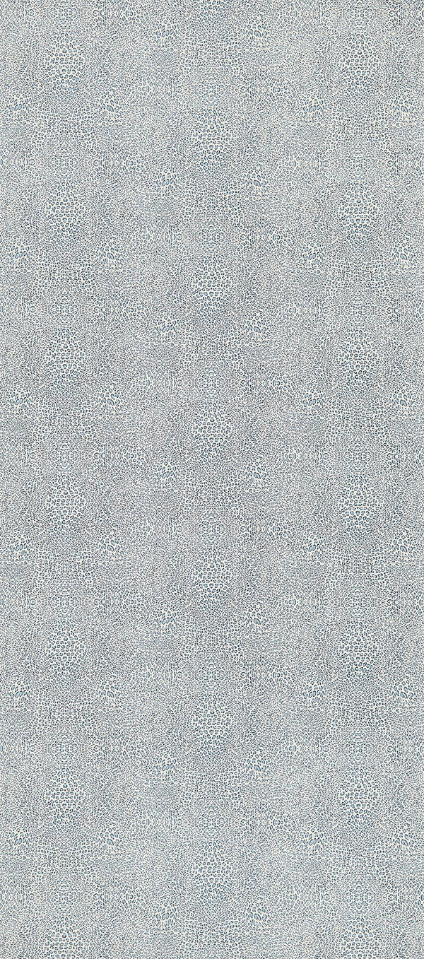 Margay Animal Embossed Blue | Osborne & Little Europe