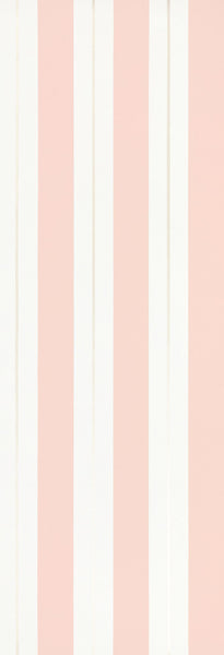 Bramante Broad Stripe Blush Wallpaper | Osborne & Little Europe