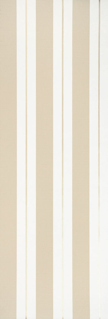 Bramante Broad Stripe Cream Wallpaper | Osborne & Little Europe