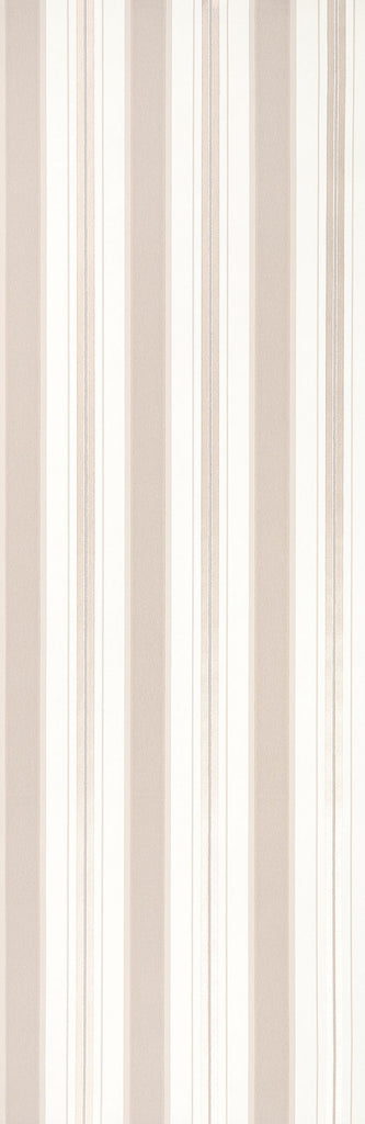 Peruzzi Stripe Taupe Wallpaper | Osborne & Little Europe