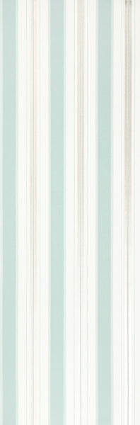 Peruzzi Stripe Aqua Wallpaper | Osborne & Little Europe