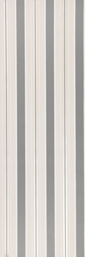 Peruzzi Stripe Charcoal Wallpaper | Osborne & Little Europe