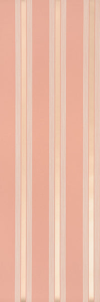 Manetti Metallic Stripe Terracotta Wallpaper | Osborne & Little Europe