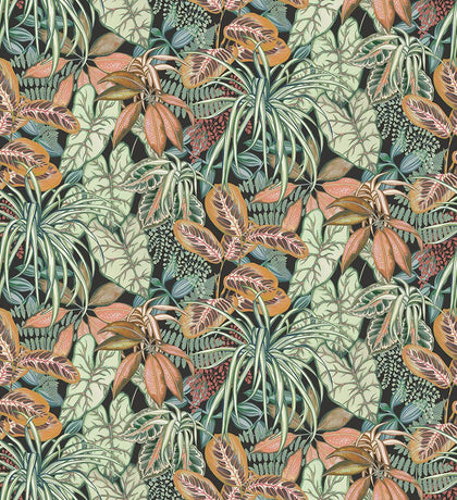 Hothouse Leaf Charcoal Pine | Osborne & Little Europe