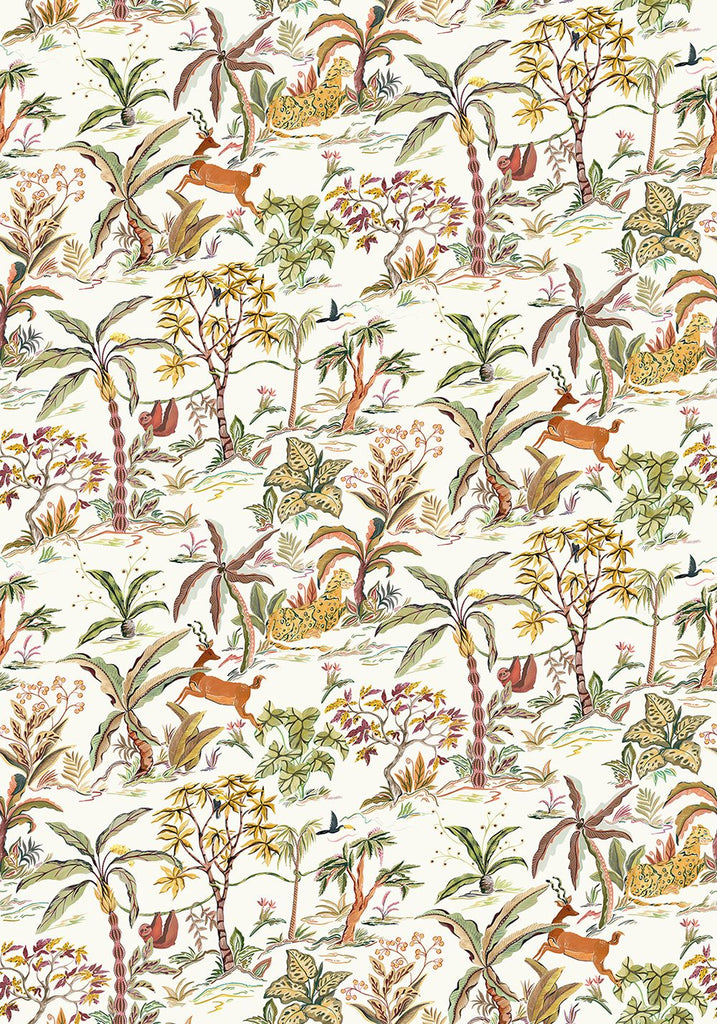 Salento Terracotta Wallpaper | Osborne & Little Europe
