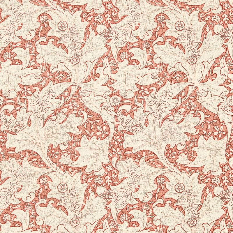 Wallflower Wallpaper Pink Chrysanthemum | William Morris