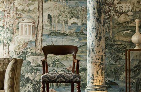 Romey`s Garden - Blossom wallcovering | Zoffany