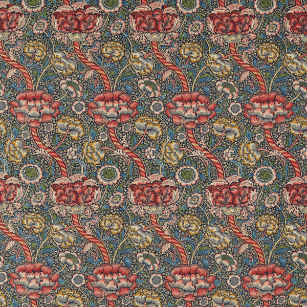 Wandle Indigo/Carmine | Morris & Co.