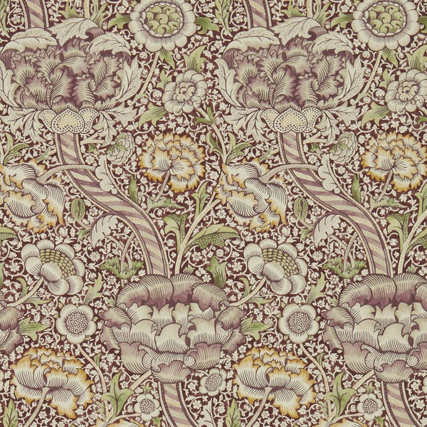 Wandle Wallpaper Saffron Wine | William Morris