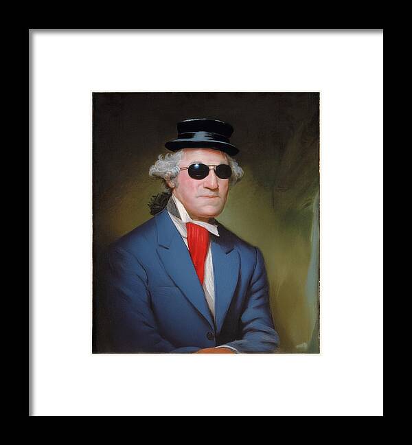 Washington Top Hat - Framed Print