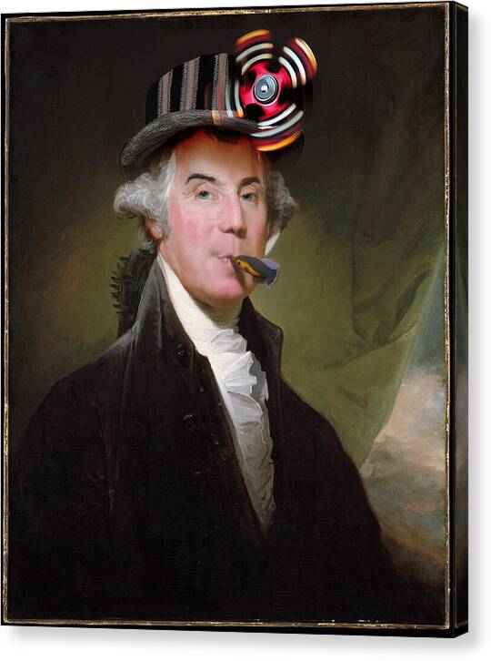 Washington Whirls - Canvas Print