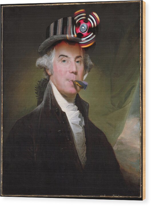 Washington Whirls - Wood Print