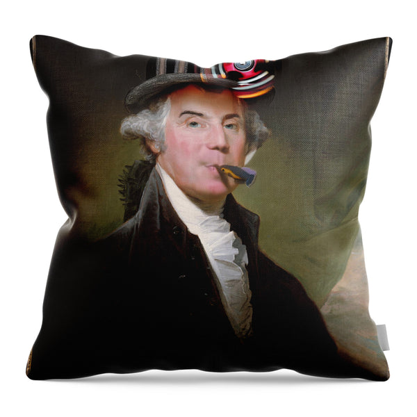 Washington Whirls - Throw Pillow