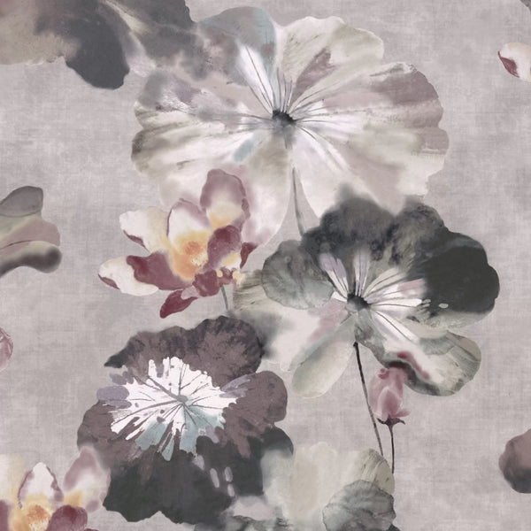 Water Lilies Chamomile - Pink Wallcovering | 1838 Wallcoverings
