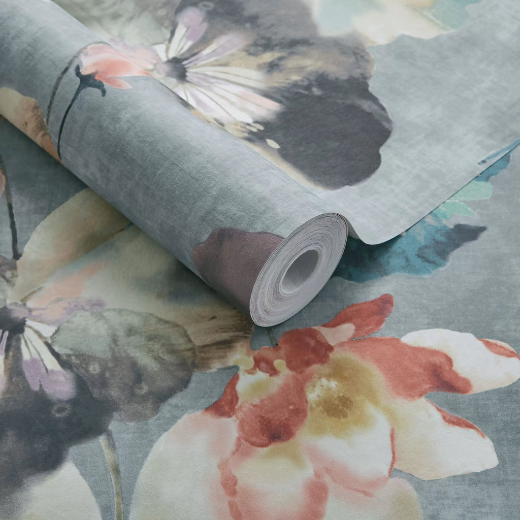 Water Lilies Mineral Wallpaper - Image 1