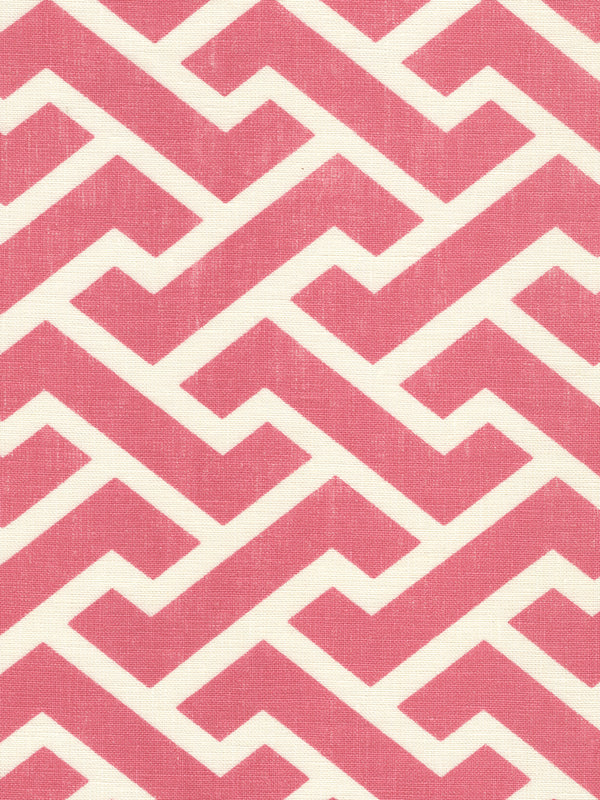 Aga Reverse Watermelon on Tint Screen Printed - White Fabric | China Seas