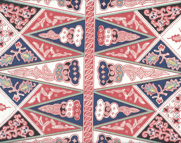 Malay Stripe Watermelon on Tinted Lc Screen Printed Fabric | China Seas