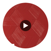 Moroccan Crimson Geometric Basketweave | Hollywood Wallcoverings