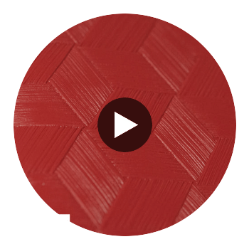 Moroccan Crimson Geometric Basketweave | Hollywood Wallcoverings