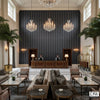 Moroccan Midnight Basketweave | Hollywood Wallcoverings