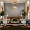 Moroccan Grey Horizontal Tight Emboss | Hollywood Wallcoverings