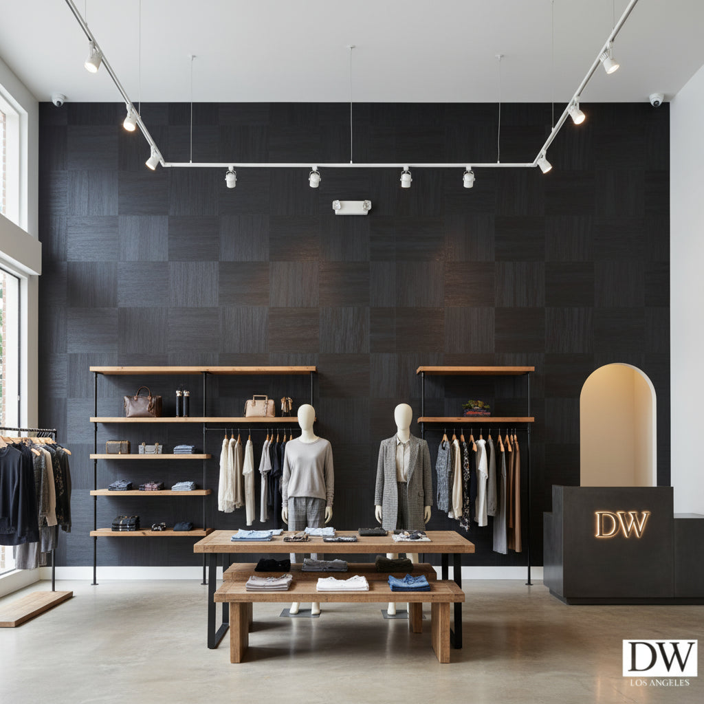 Moroccan Shale Parquet | Hollywood Wallcoverings