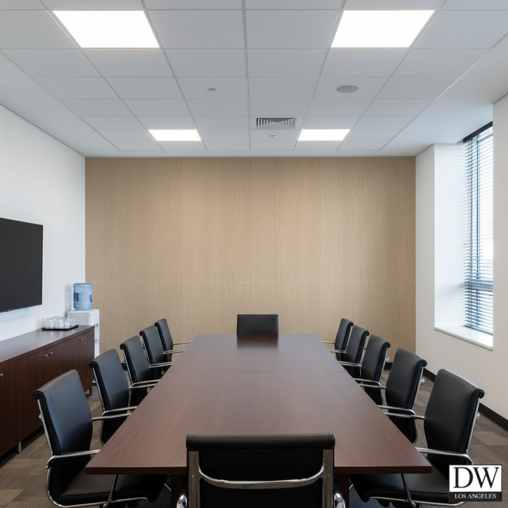 Biscay Bay Birch Wood Grain | Hollywood Wallcoverings