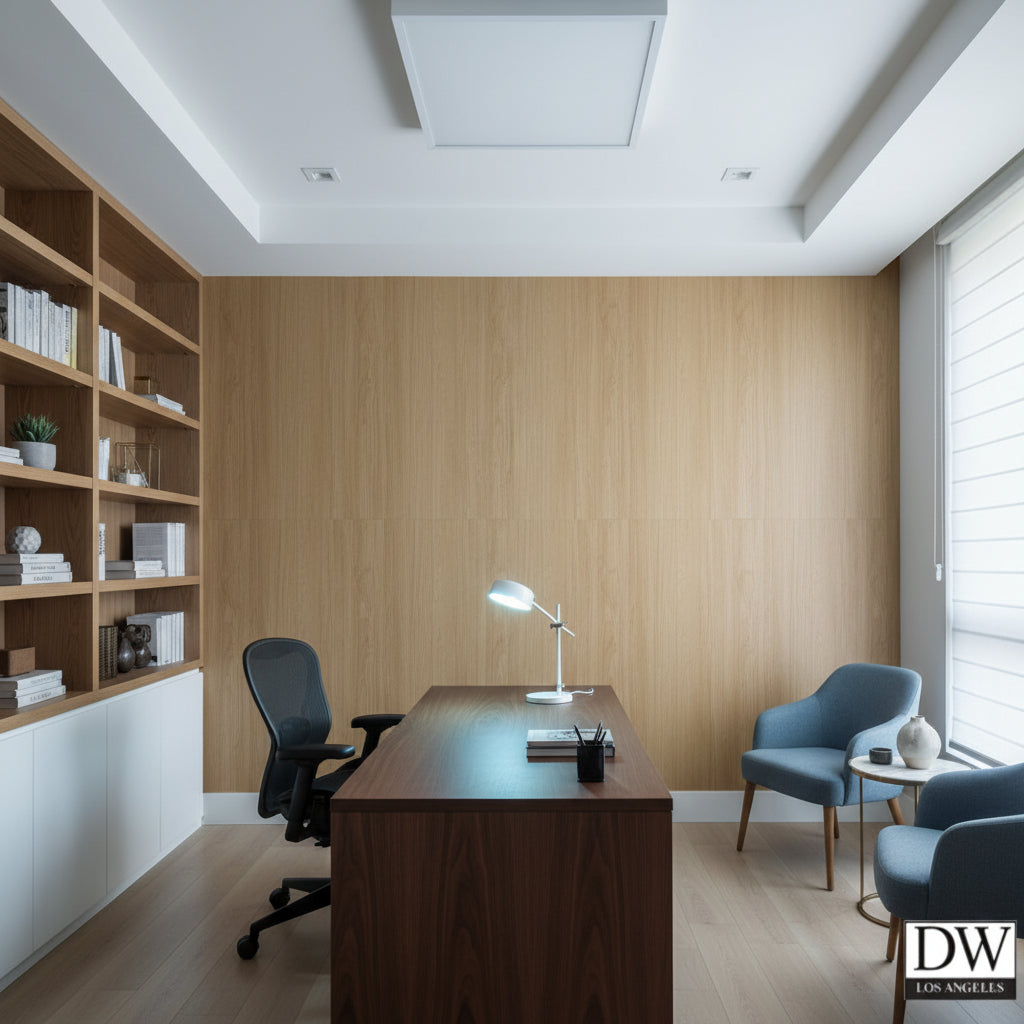 Biscay Bay Caramel Wood Grain | Hollywood Wallcoverings