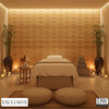 Biscay Bay Faux Pine Crosshatch | Hollywood Wallcoverings