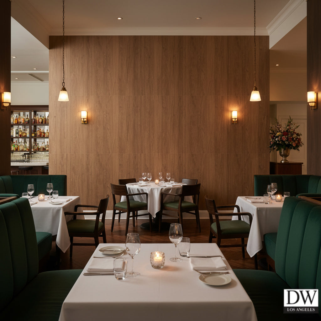 Biscay Bay Chocolate Wood Grain | Hollywood Wallcoverings