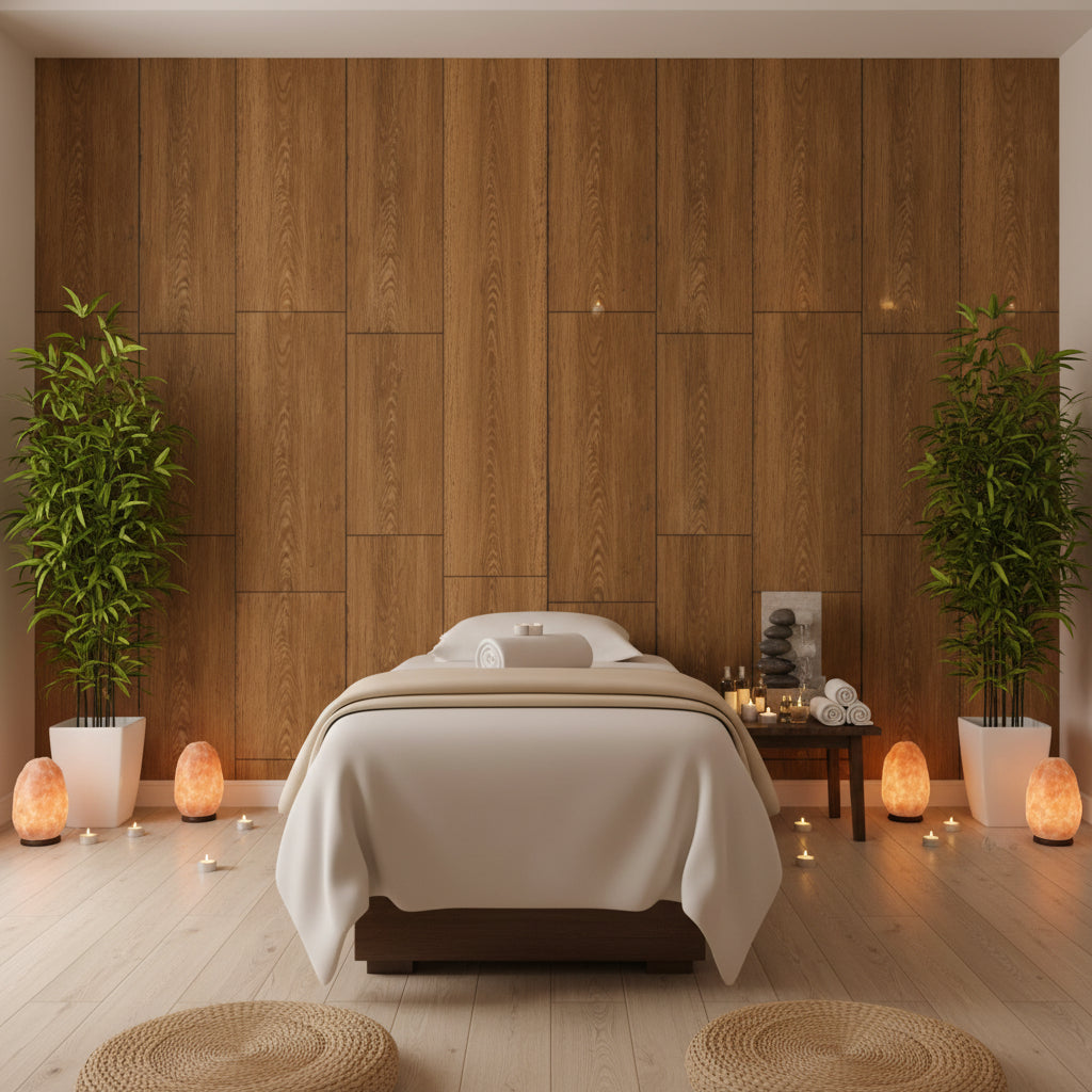 Biscay Bay Rustic Wood Grain | Hollywood Wallcoverings